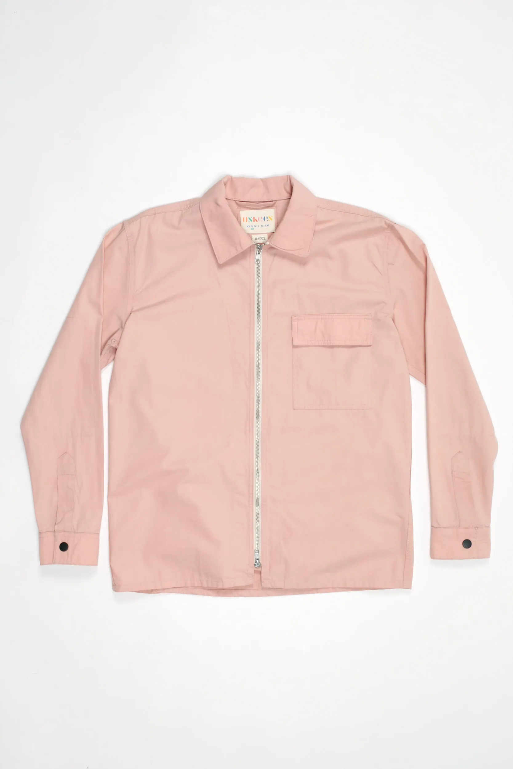 6002 Lightweight Zip-Front Jacket | Dusty Pink