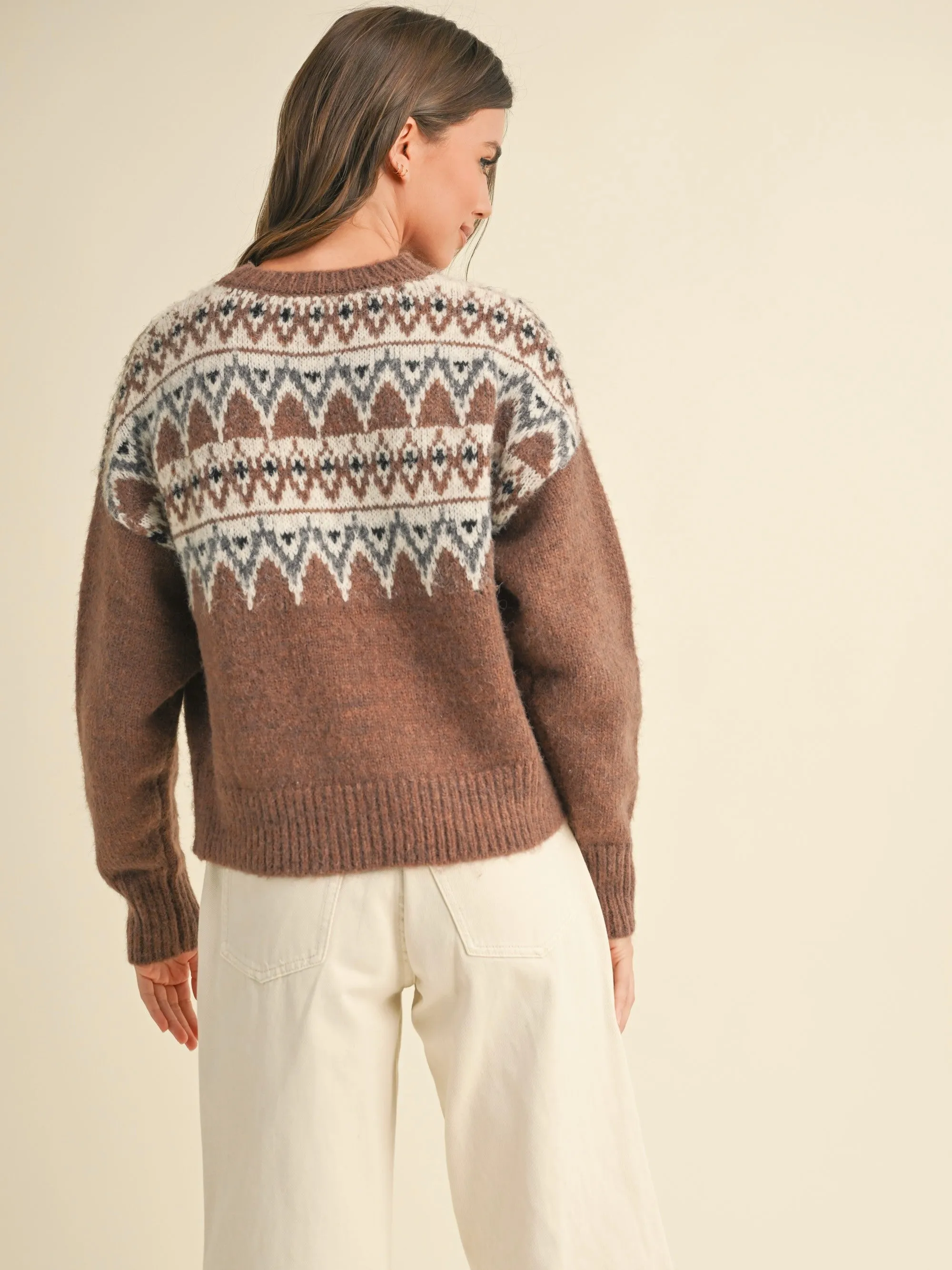 Aztec Pattern Sweater