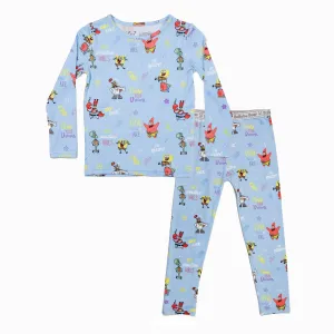 Bellabu Bear 2 piece PJ Set - SpongeBob Good Vibes