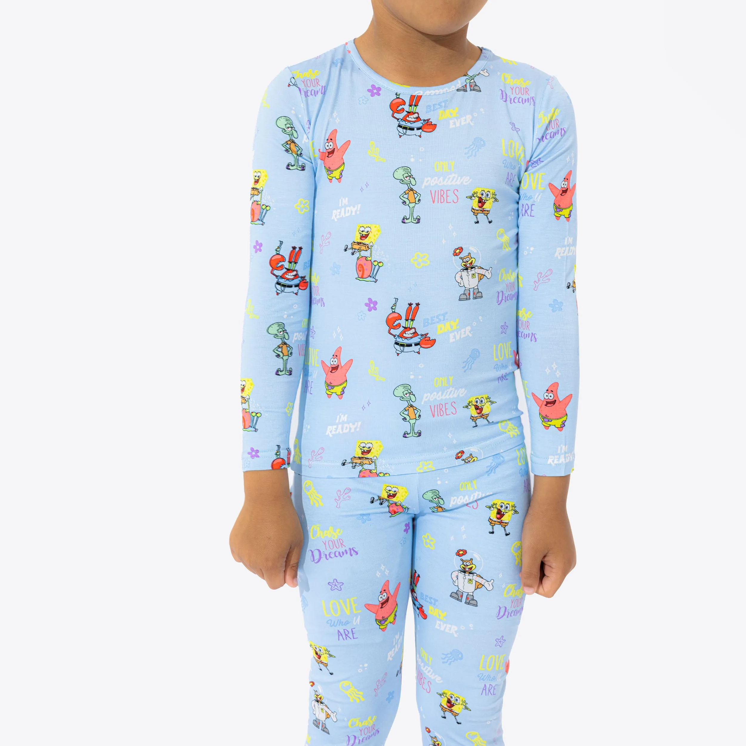 Bellabu Bear 2 piece PJ Set - SpongeBob Good Vibes