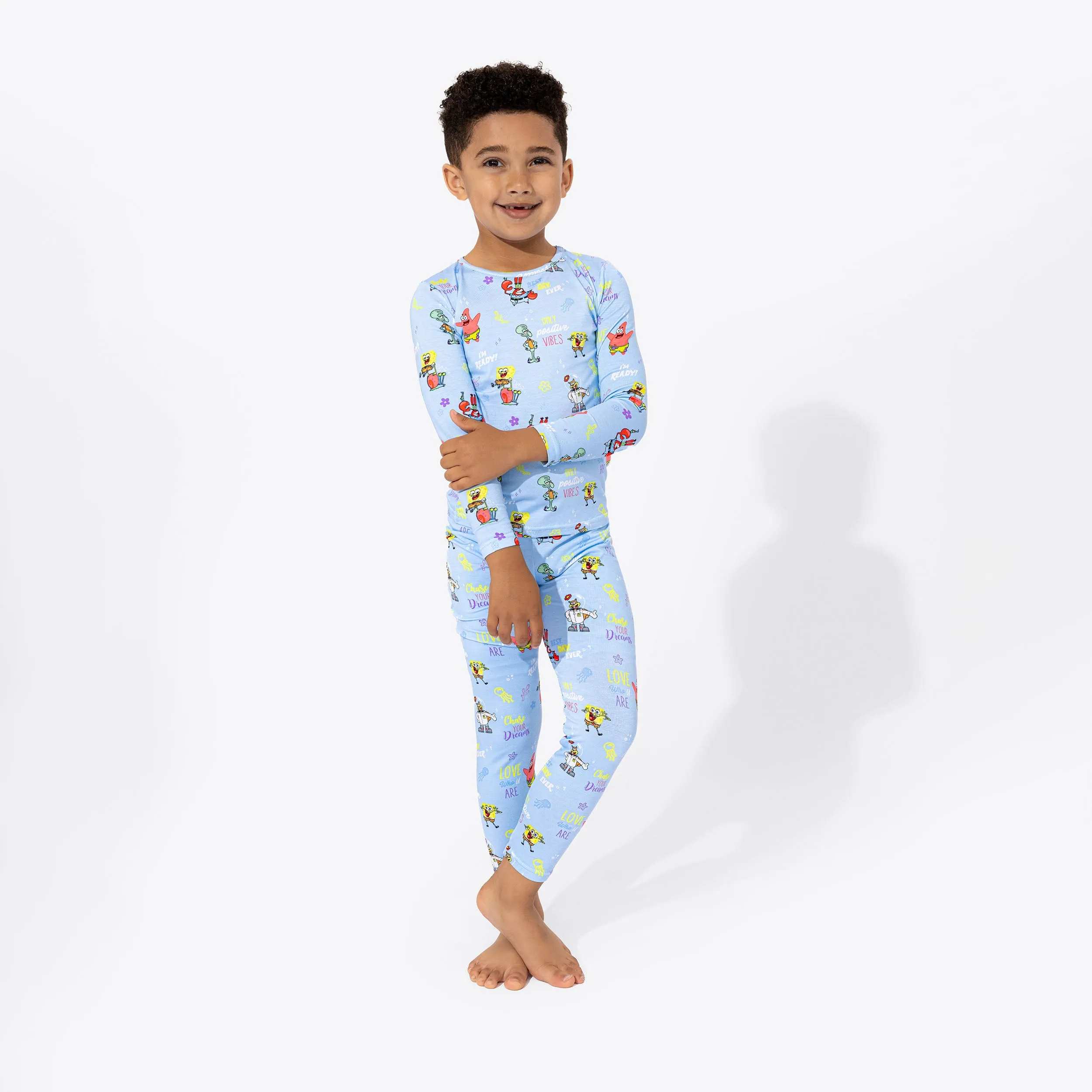 Bellabu Bear 2 piece PJ Set - SpongeBob Good Vibes