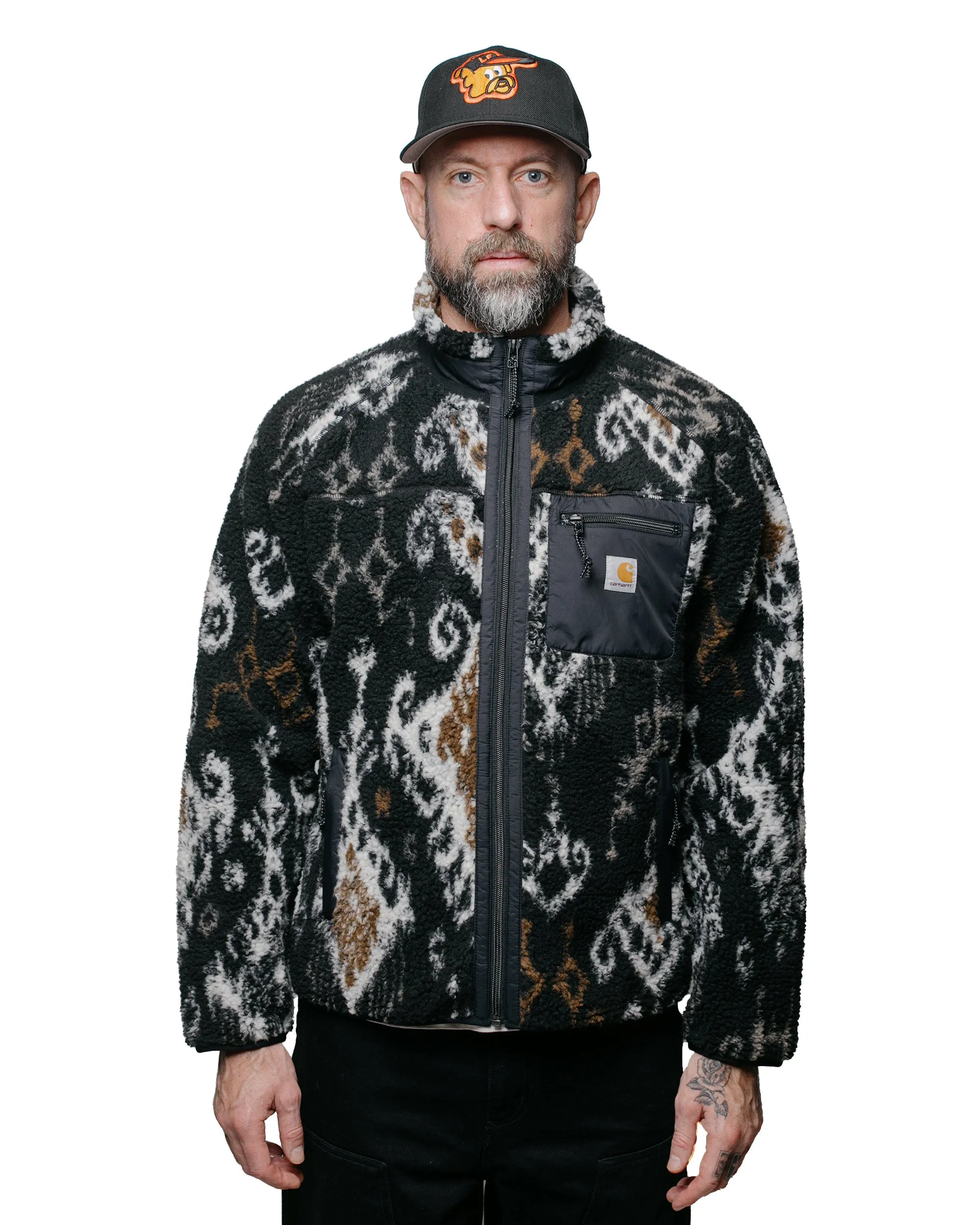 Carhartt W.I.P. Prentis Liner Baru Jacquard Black