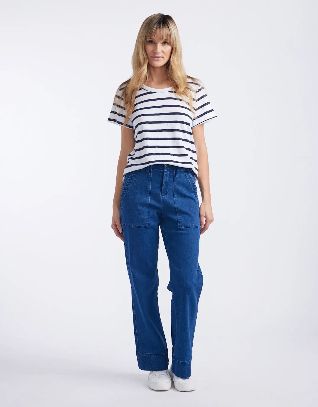 Celeste Wide Leg Jeans  - Midwest Blue