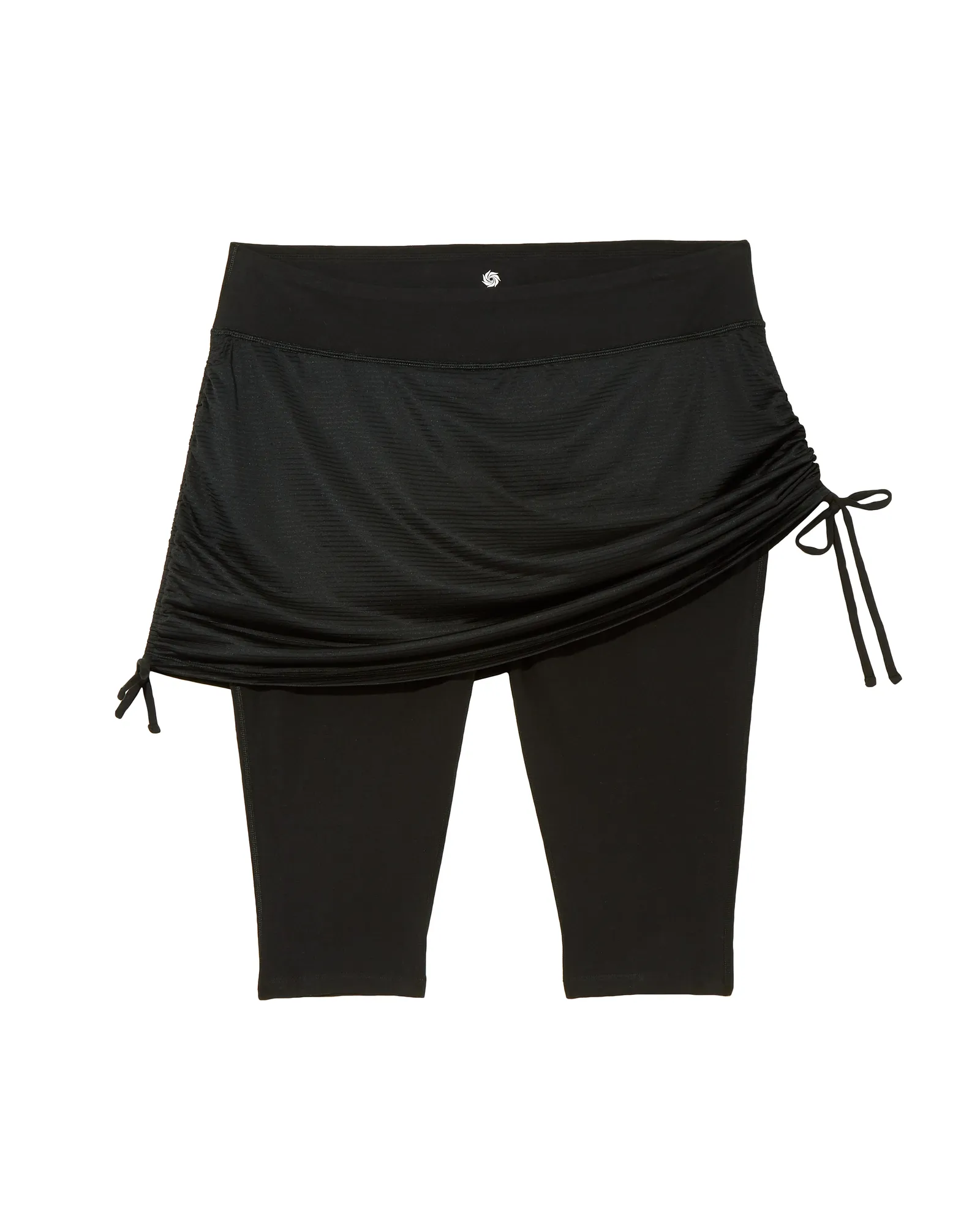 Clarkson Skirted Legging | Black / Charcoal Grey