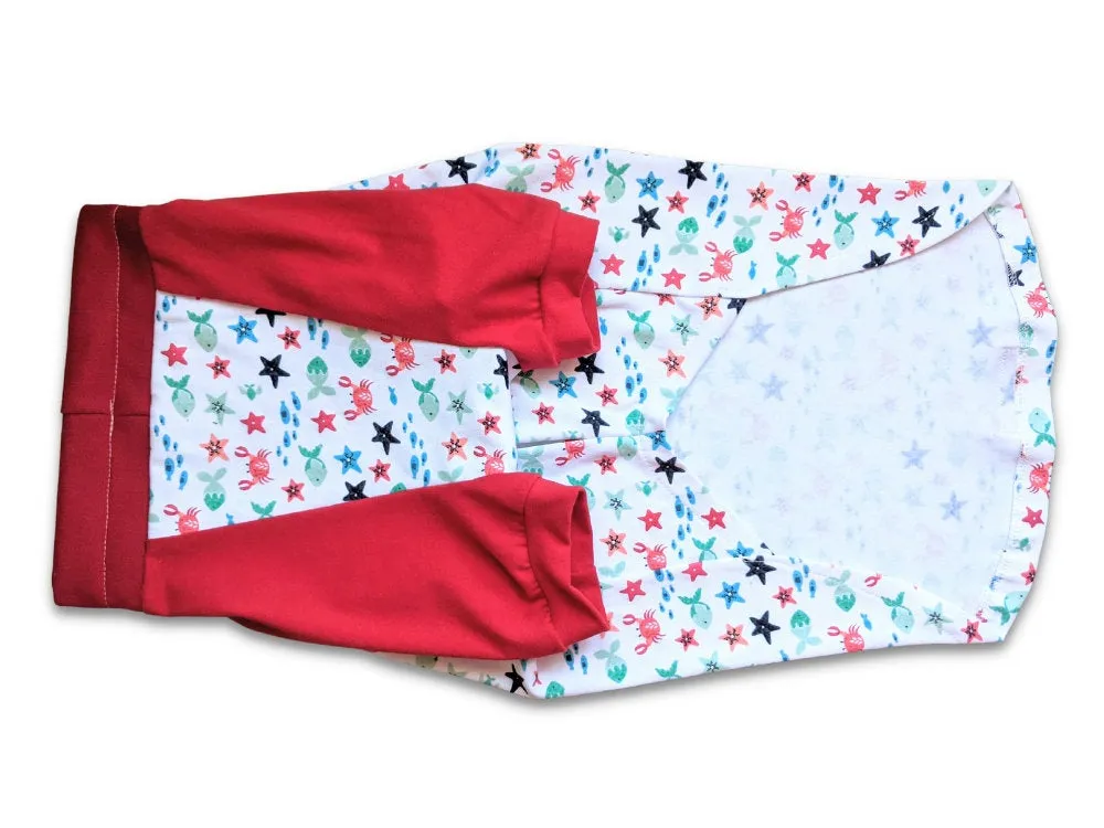 Crabby Sea Creature Dog Pajamas