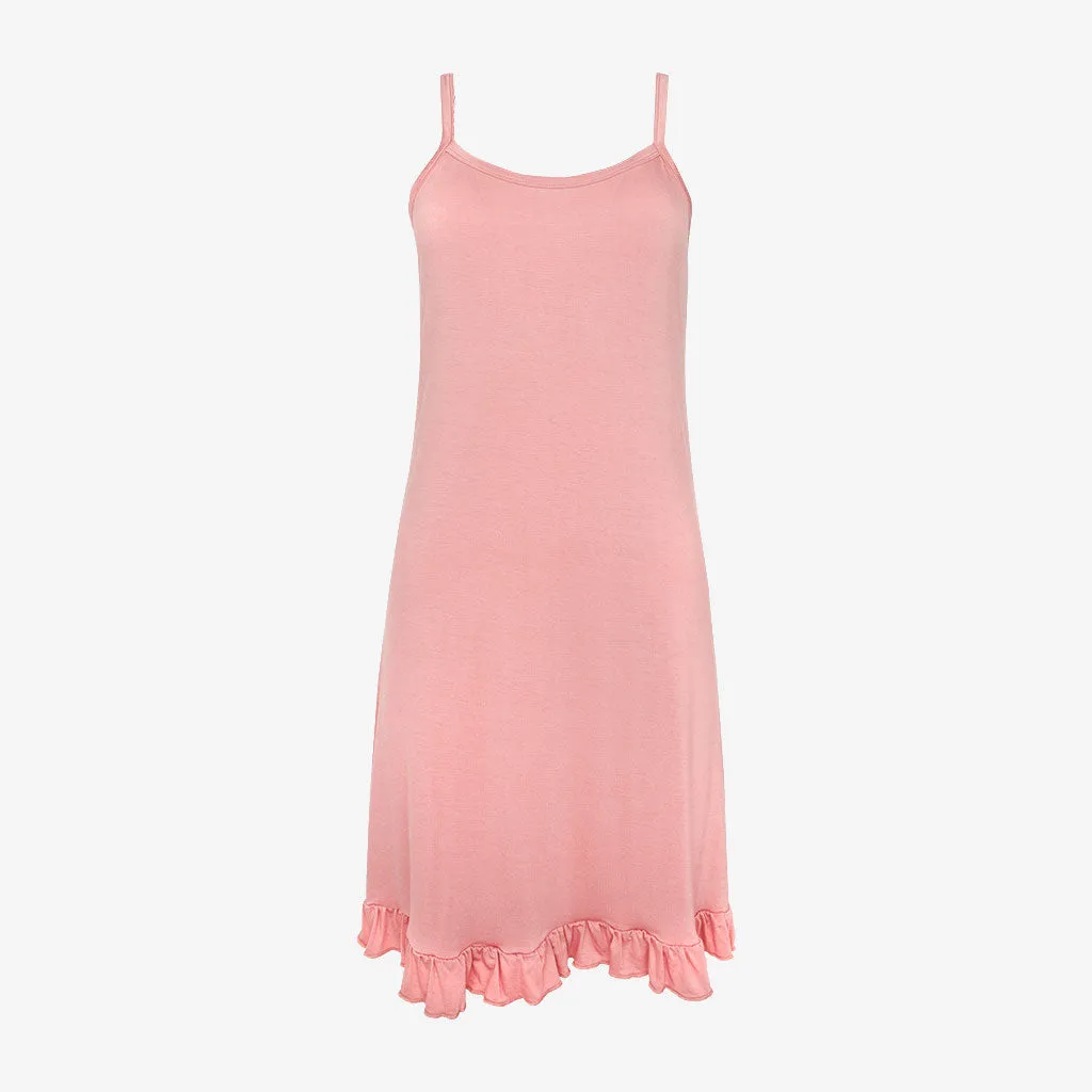 Dusty Rose Women's Sleeveless Slip Dress