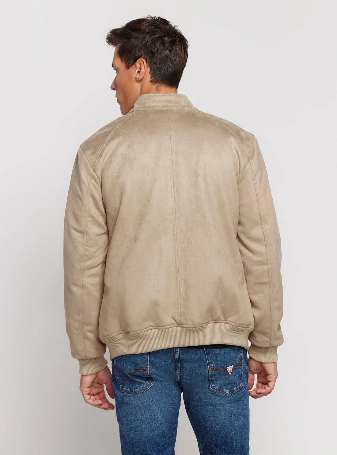 Eco Beige Harringtone Jacket