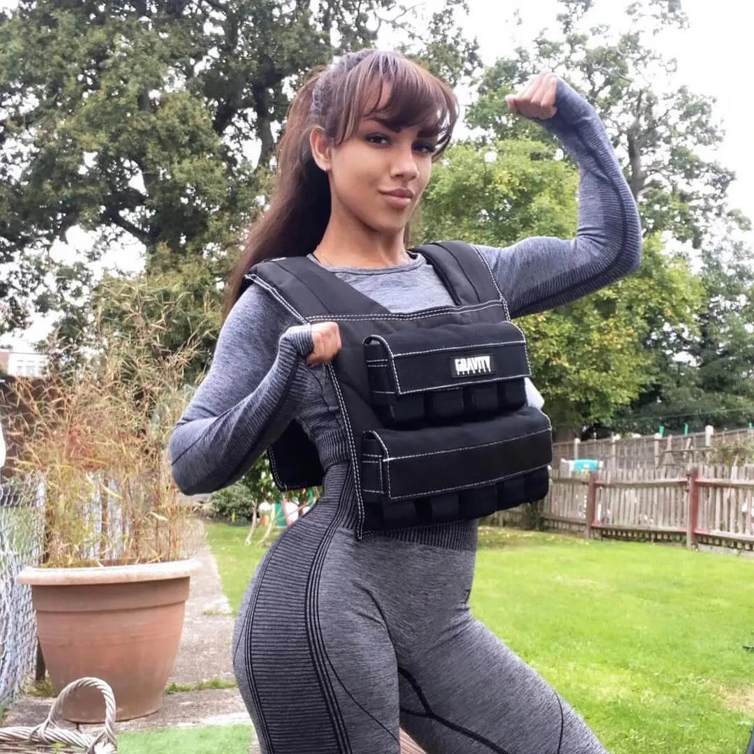 Grade B - Gravity Fitness 30kg Weighted Vest