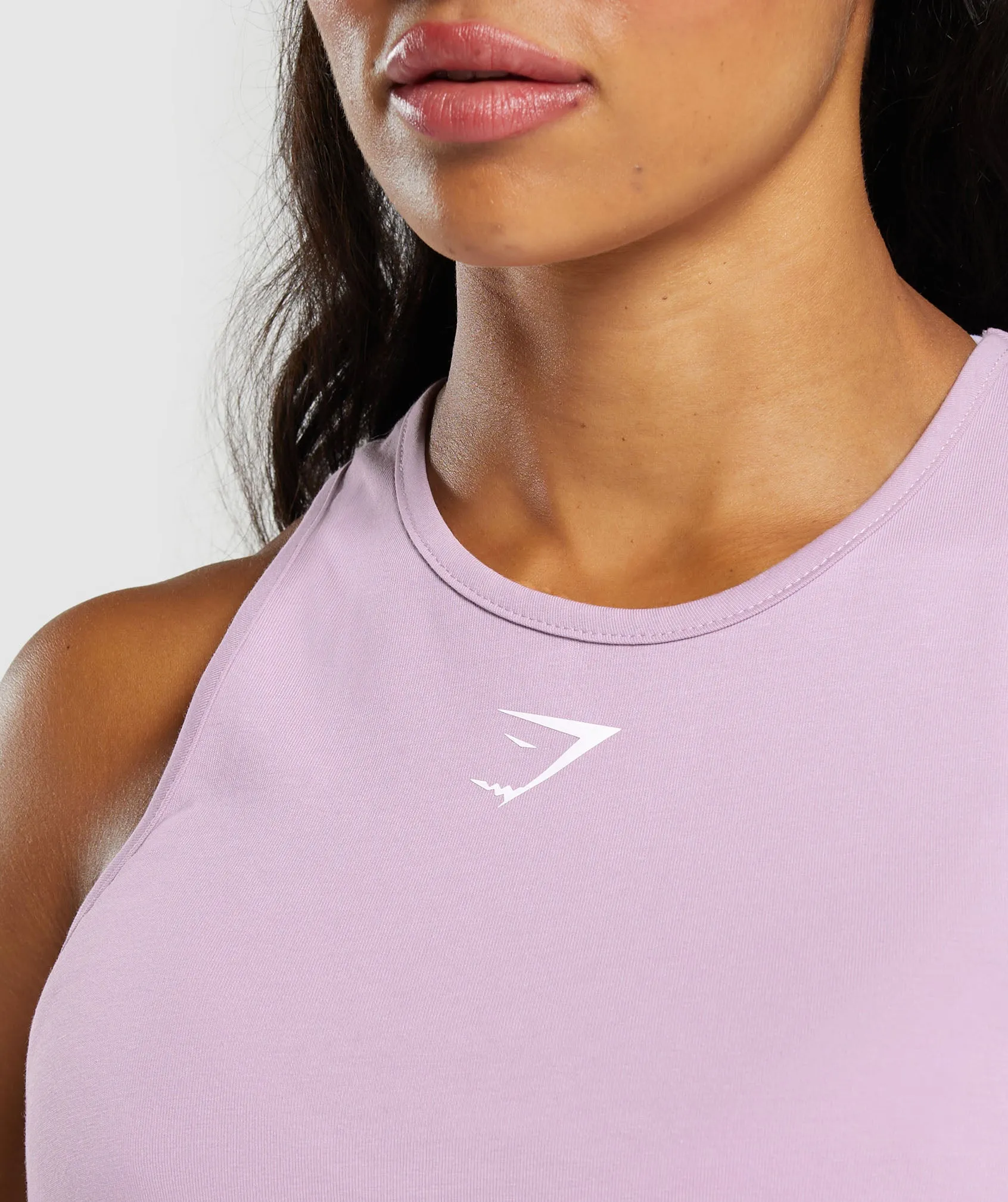 Gymshark Training Cotton Tank - Warm Lilac