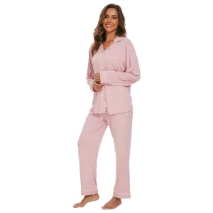 Long Sleeve Bamboo Viscose Pajama Set