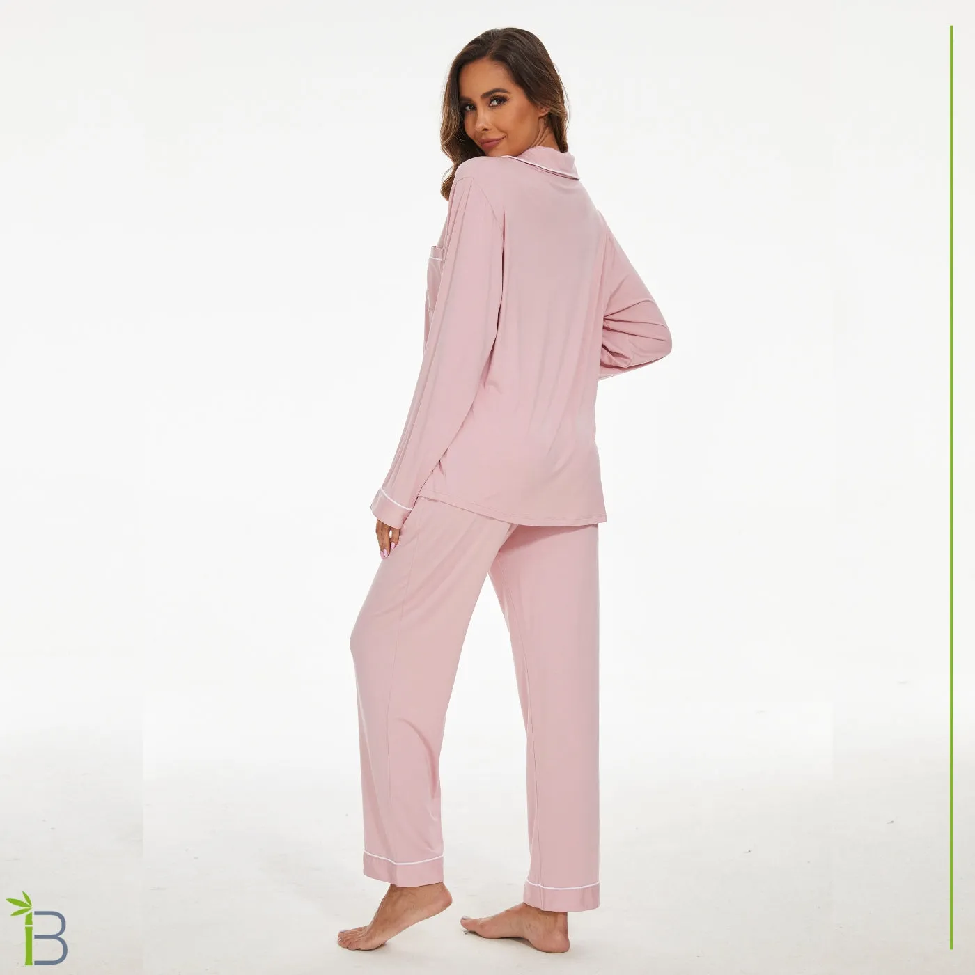 Long Sleeve Bamboo Viscose Pajama Set