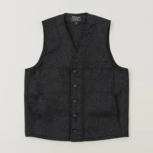 Mackinaw Wool Vest, Charcoal