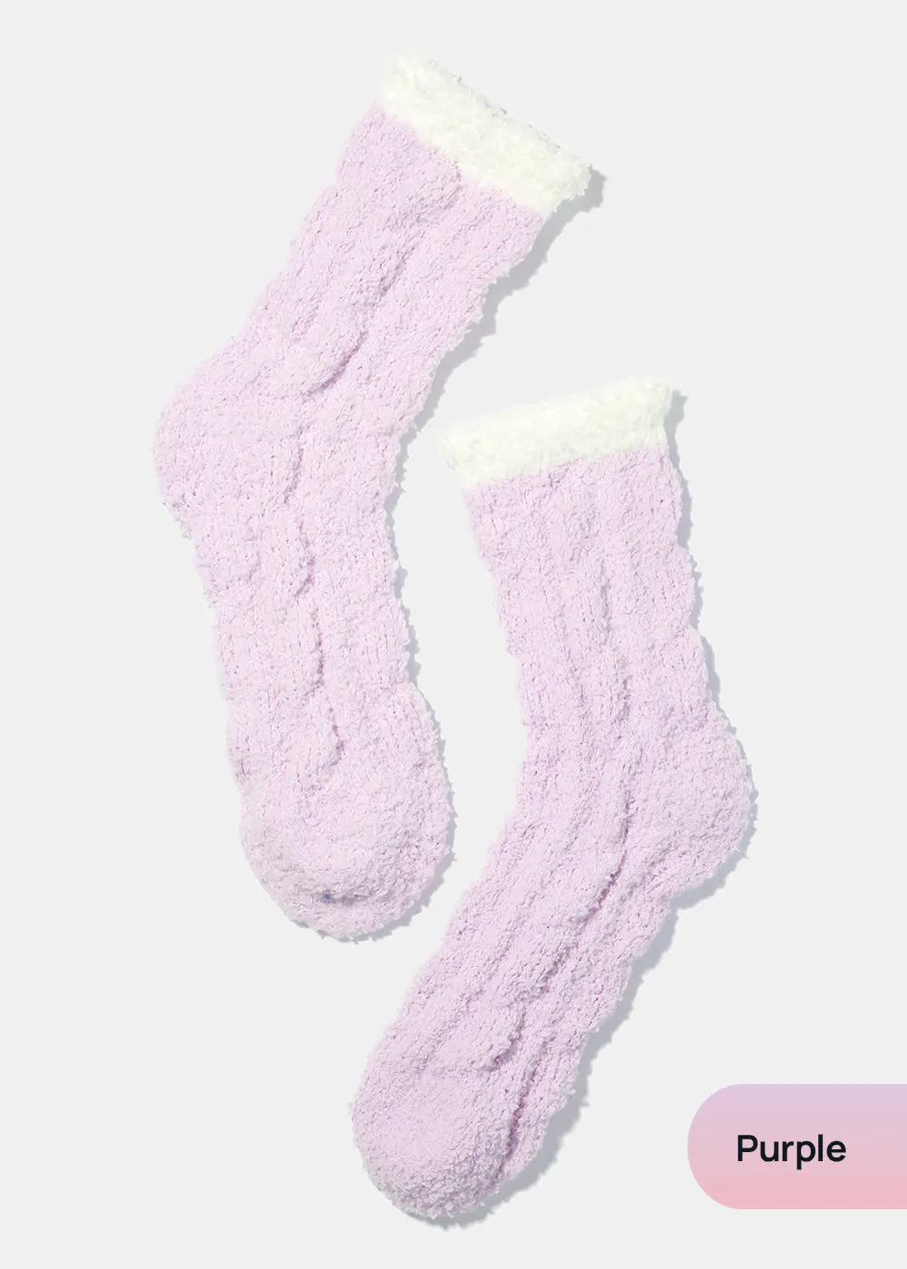 Miss A Winter Fuzzy Socks