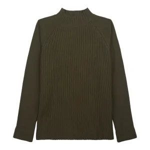 M's Wool Mock Sweater