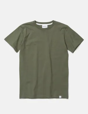 Norse Projects Niels Standard T-Shirt - Dried Olive