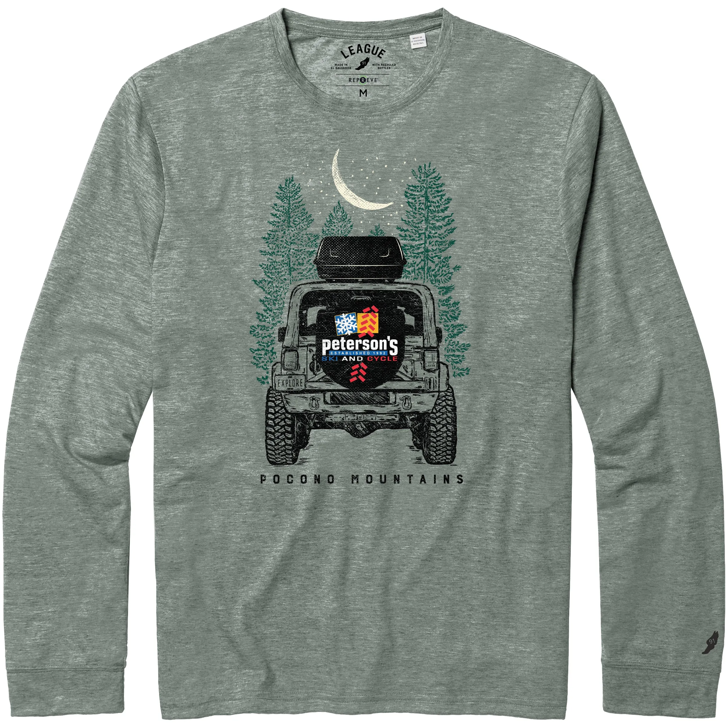 Petersons Midnight Ride Long Sleeve Tee Shirts