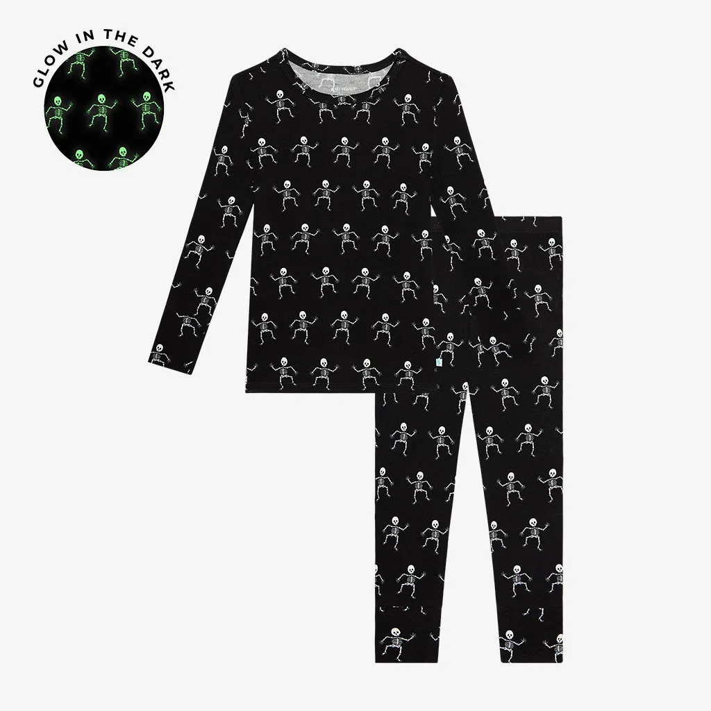 Posh Peanut Dancing Skelly L/S Basic Loungewear