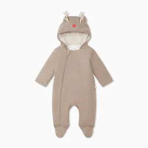 Reindeer Ribbed Pramsuit