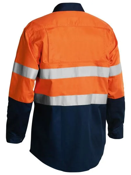 Taped Two Tone Hi Vis Cool Lightweight Long Sleeve - BS6896