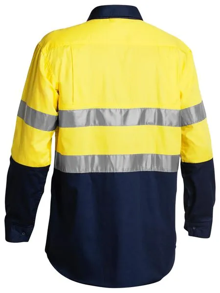 Taped Two Tone Hi Vis Cool Lightweight Long Sleeve - BS6896