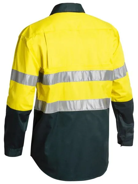 Taped Two Tone Hi Vis Cool Lightweight Long Sleeve - BS6896